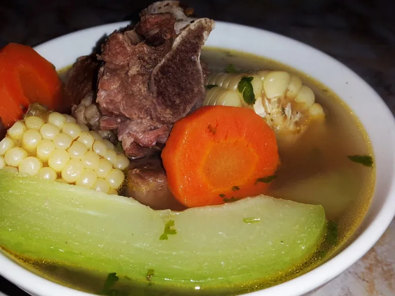Sopa De Res Y Verduras Sopa de res y verduras